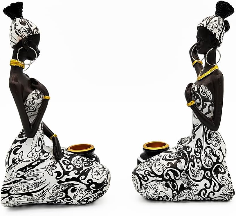Tribal African Women Sculpture Home Decor Figurines