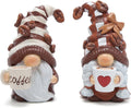 Resin Coffee Gnome Kitchen Farmhouse Decor Figurines