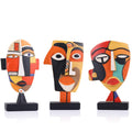 Tribal African Resin Sculpture Home Decor Figurines