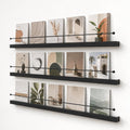 Metal Wall Magazine Vinyl Record Storage Rack