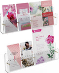 Acrylic Wall Mount Brochure Display Organizer