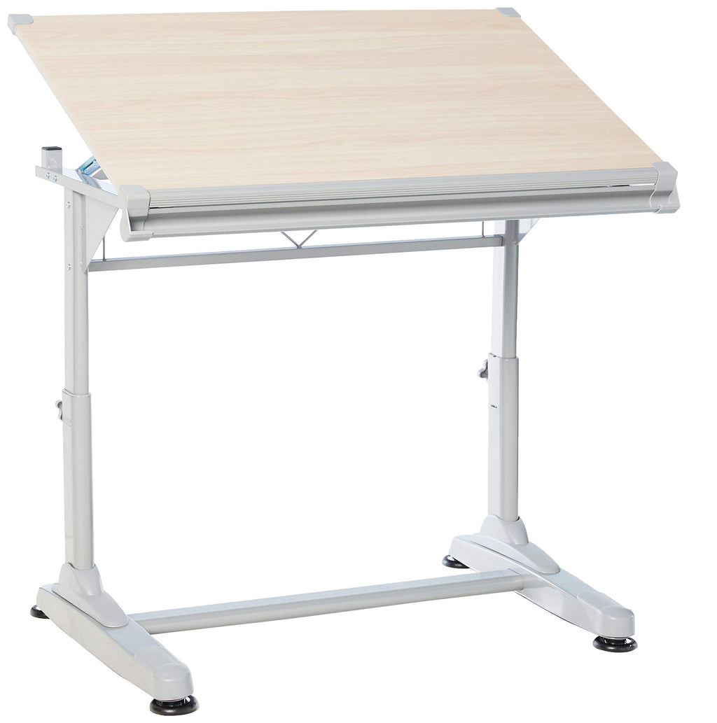 Height Angle Adjustable Birch Drafting Desk