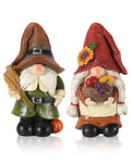 Resin Scarecrow Fall Thanksgiving Table Decor Figurines