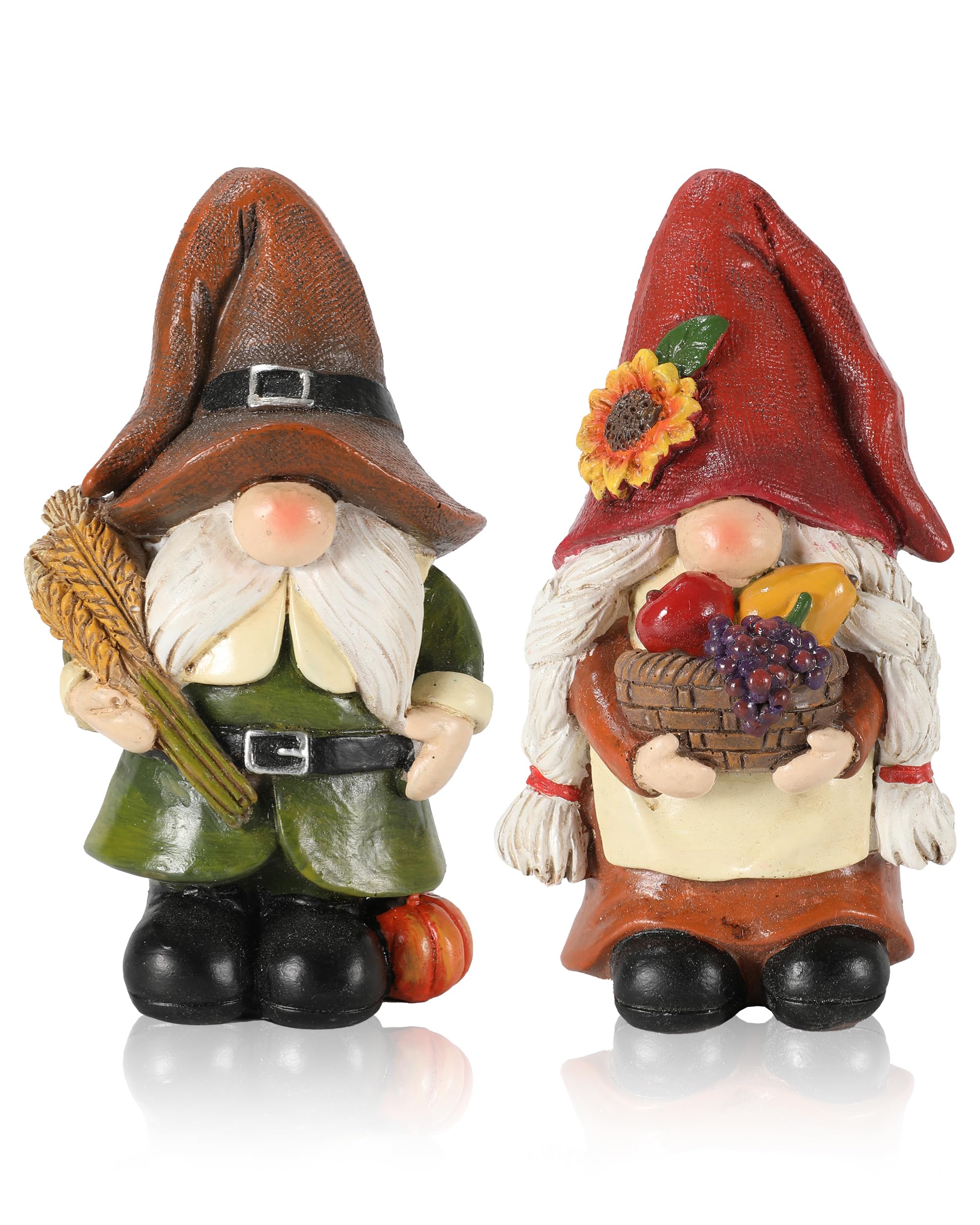 Resin Scarecrow Fall Thanksgiving Table Decor Figurines